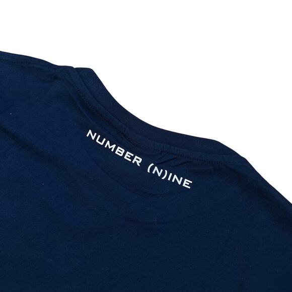 M Number Nine Marlboro Tee Navy - Picture 3 of 5